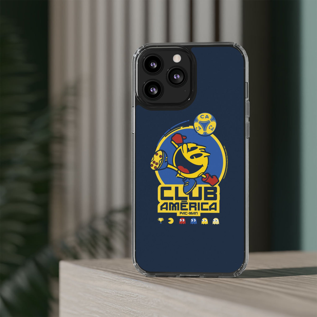 Club América x PAC-MAN – Funda transparente para celular