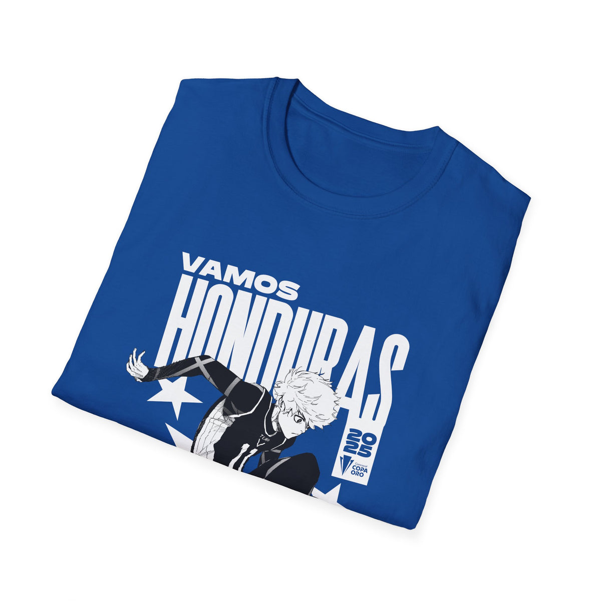 BLUE LOCK x Concacaf - "GO HONDURAS: Nagi in Gold Cup 2025" T-shirt – official Blue Lock x Concacaf licensed merch (view 2)