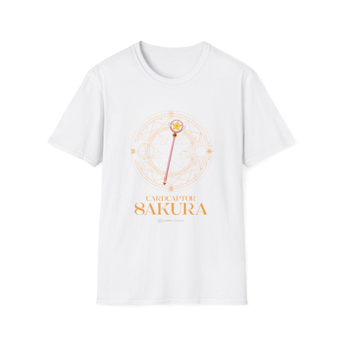 Cardcaptor Sakura 25th Anniversary - "Staff of the Star" T-shirt – official Cardcaptor Sakura licensed merch (view 3)