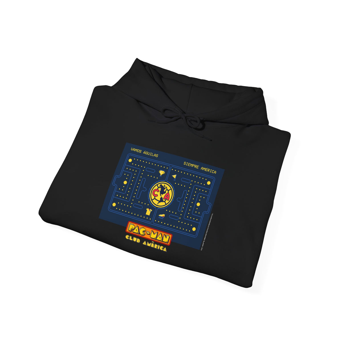 Club América x PAC-MAN - Hooded Sweatshirt – official Club América x PAC-MAN licensed merch (view 5)