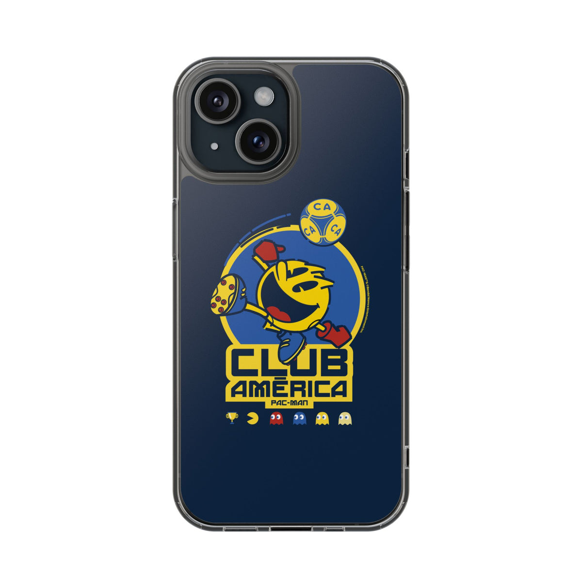 Club América x PAC-MAN – Clear Phone Case – official Club América x PAC-MAN licensed merch (view 9)