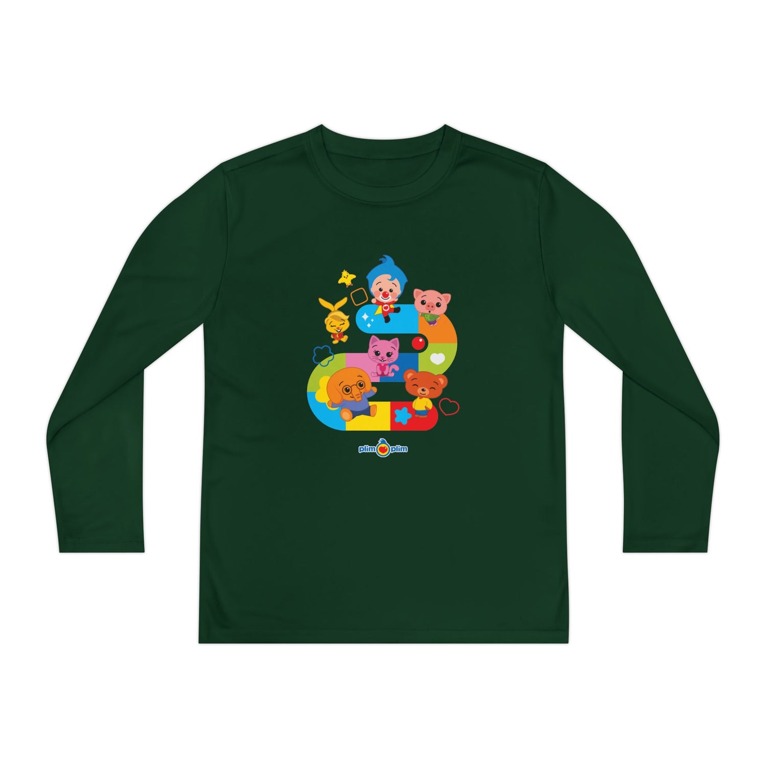 Plim Plim Camiseta Juvenil Manga Larga Juego