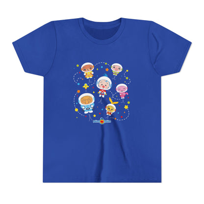 Plim Plim Camiseta Juvenil de Manga Corta Astronautas