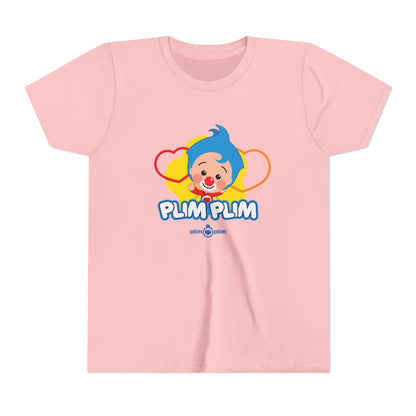 Plim Plim Camiseta Juvenil de Manga Corta Plim Plim