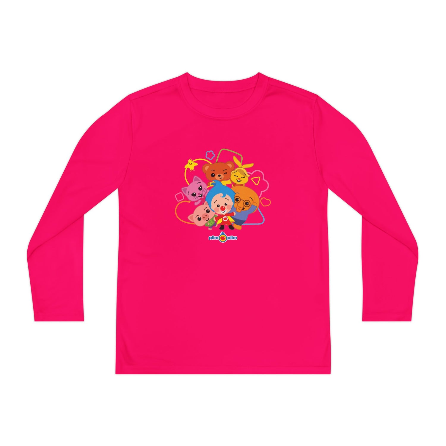 Plim Plim Camiseta Juvenil Manga Larga Amigos
