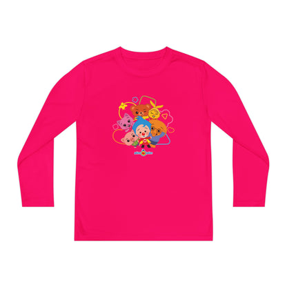 Plim Plim Camiseta Juvenil Manga Larga Amigos