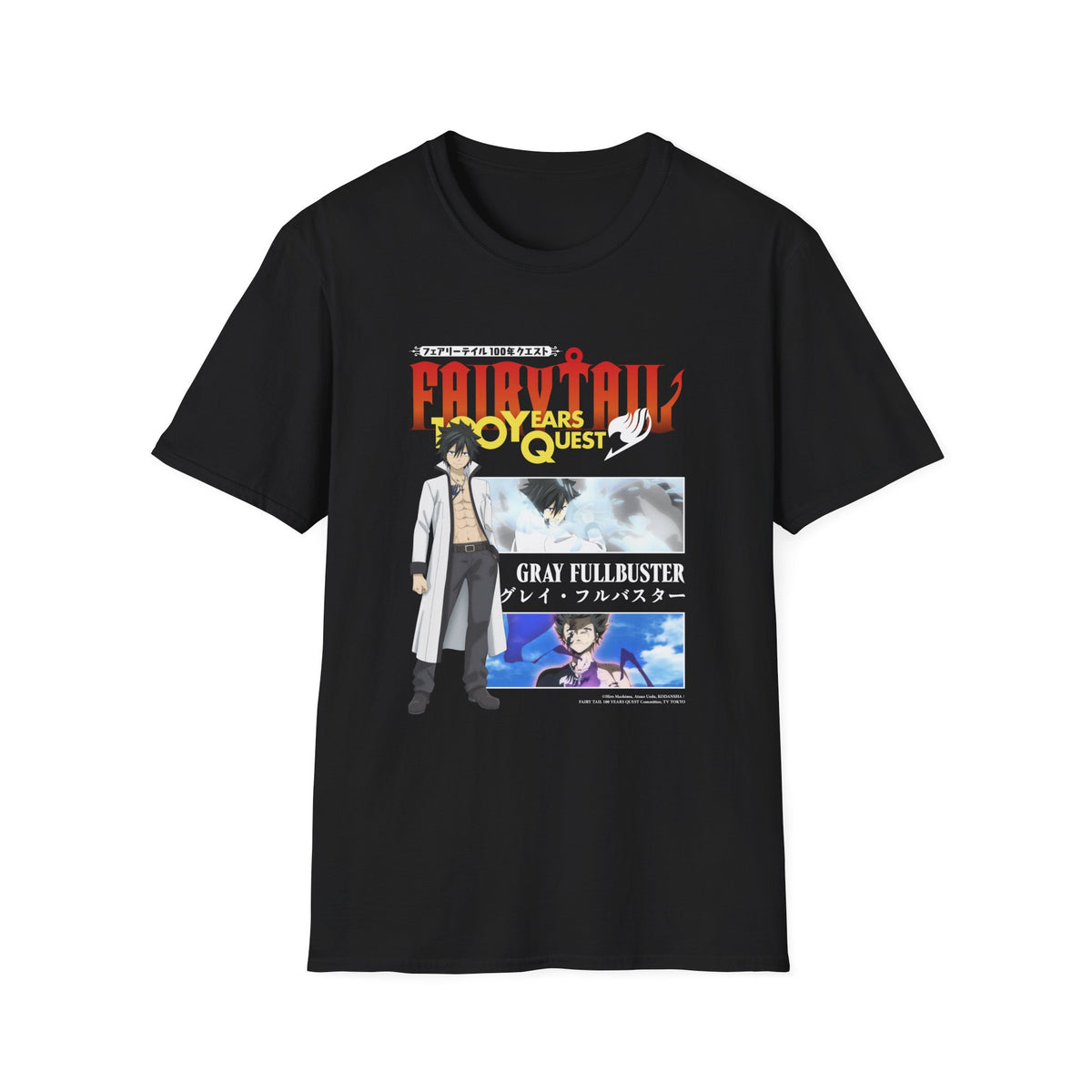 FAIRY TAIL 100 YEARS QUEST - "Gray Moments" T-shirt – official Fairy Tail licensed merch (view 2)