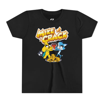 Camiseta de algodón juvenil Mikecrack 