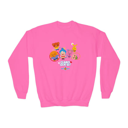 Plim Plim Sudadera Juvenil de Cuello Redondo Ula ula