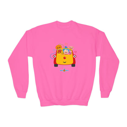 Plim Plim Sudadera Juvenil de Cuello Redondo Todos con Tuni