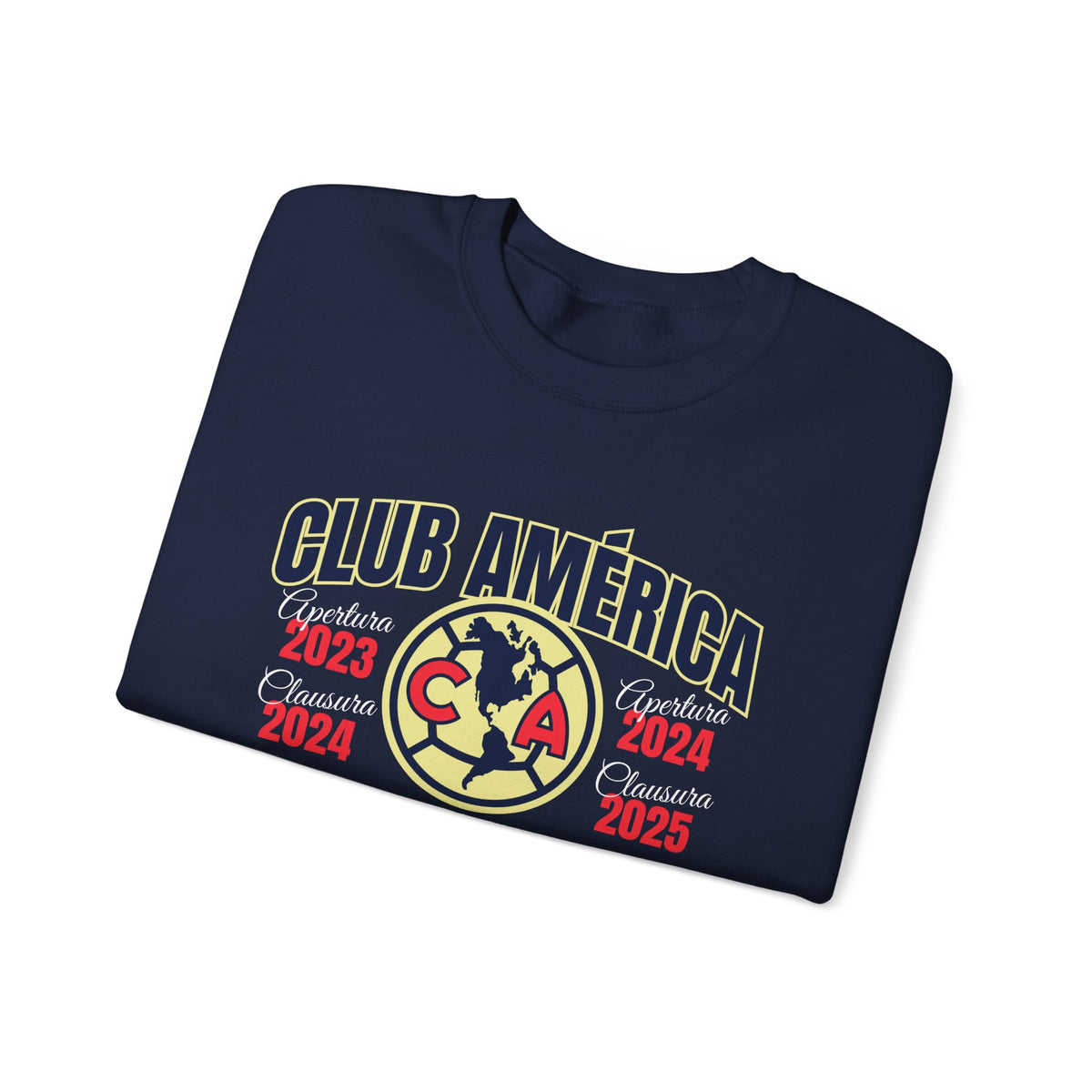 Club América — 17 four-time champion Unisex Heavy Blend™ Crewneck Sweatshirt – official Club América licensed merch (view 8)