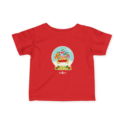 Toddler Christmas Family Fine Jersey Tee - Plim Plim Collection