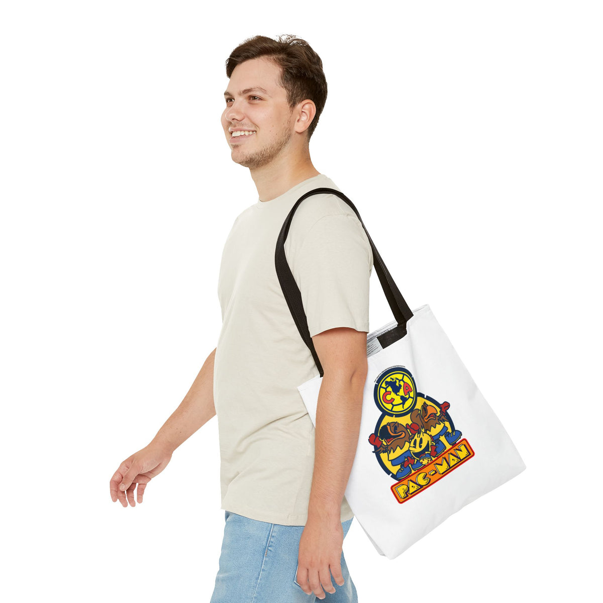 Club América x PAC-MAN - Tote Bag – official Club América x PAC-MAN licensed merch (view 2)