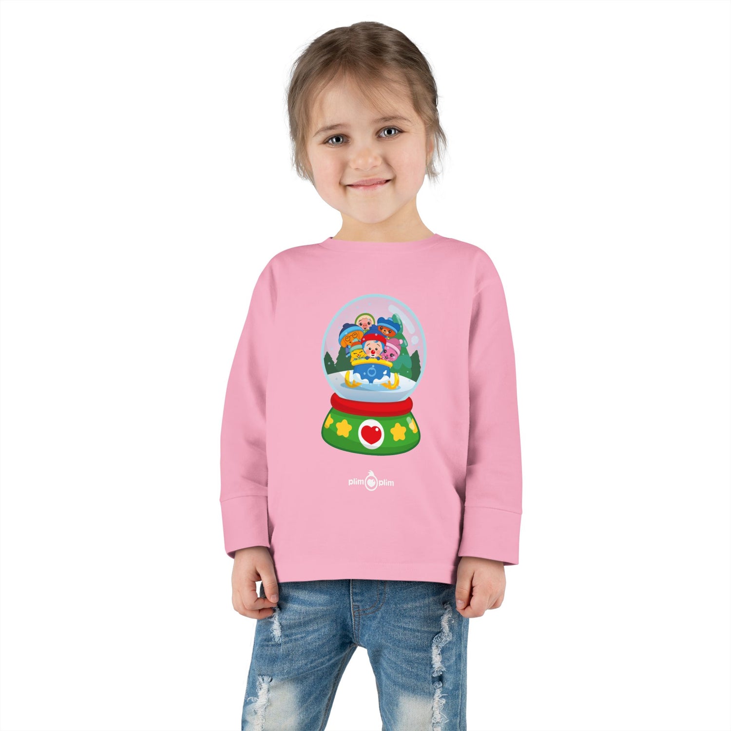 Toddler Christmas Family Long Sleeve Tee - Plim Plim Collection