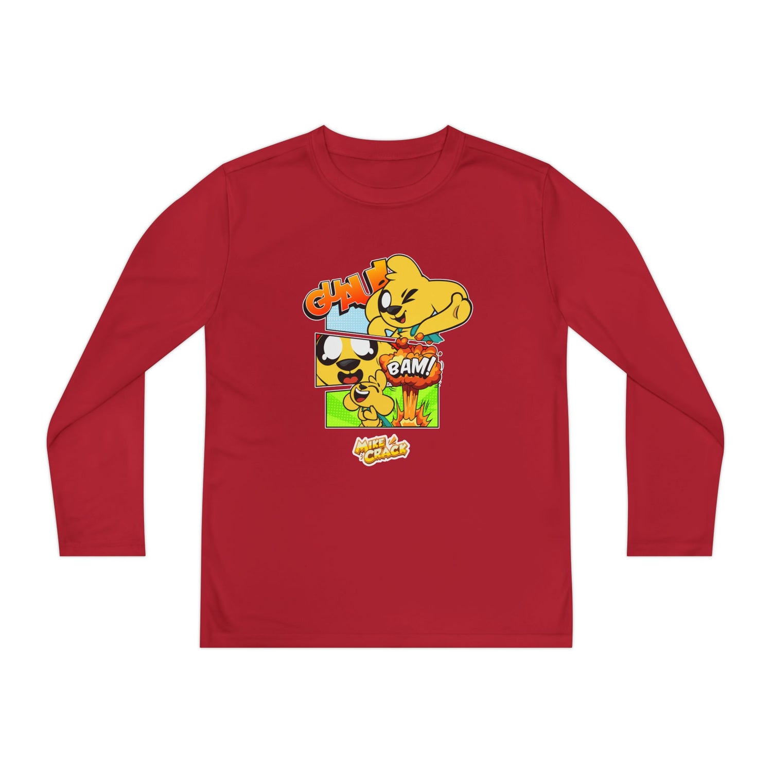 Mikecrack Youth Long Sleeve Athletic T-Shirt