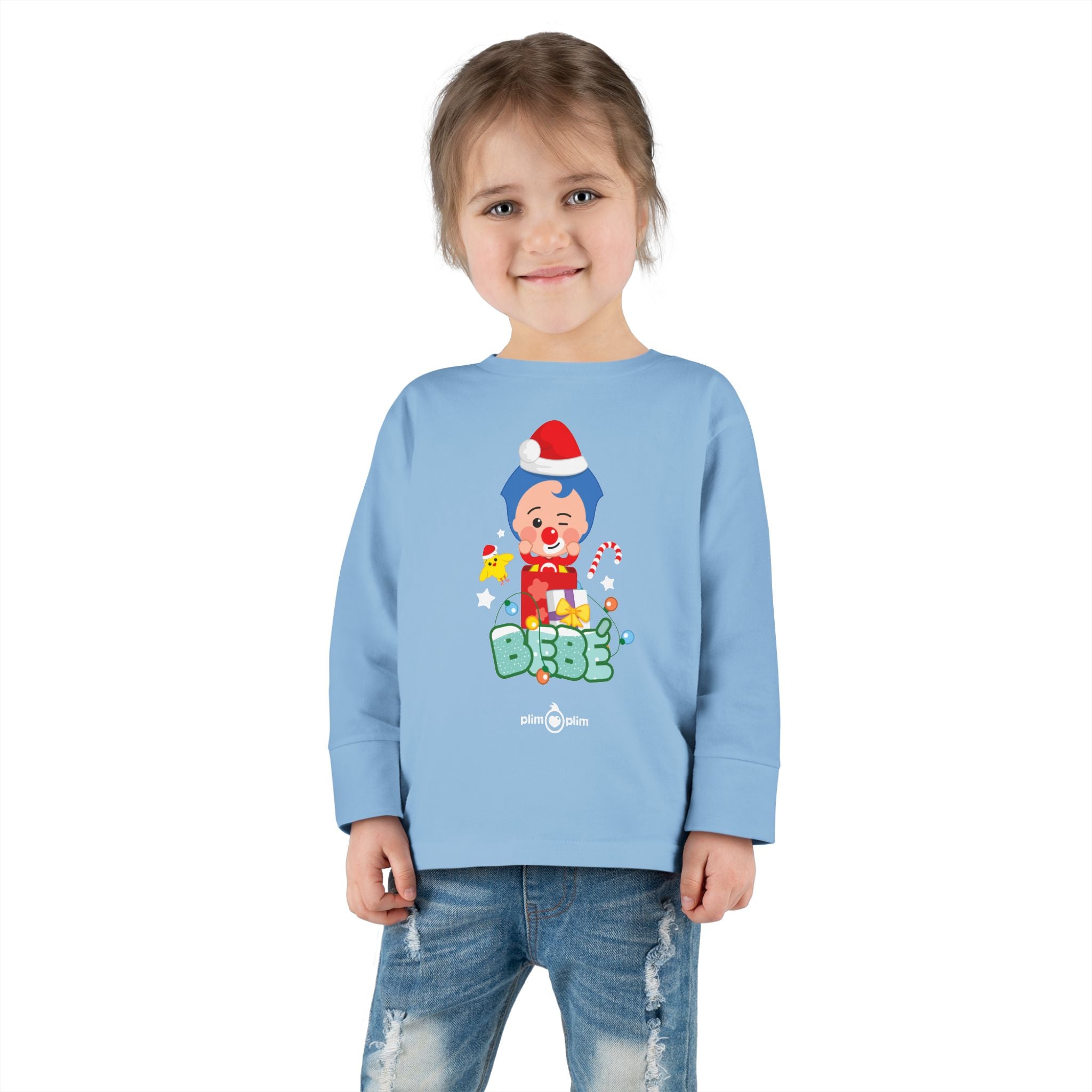 Toddler Christmas Family Long Sleeve Tee - Plim Plim Collection