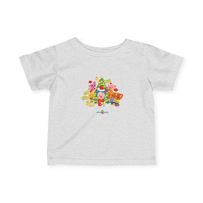 Toddler Christmas Family Fine Jersey Tee - Plim Plim Collection