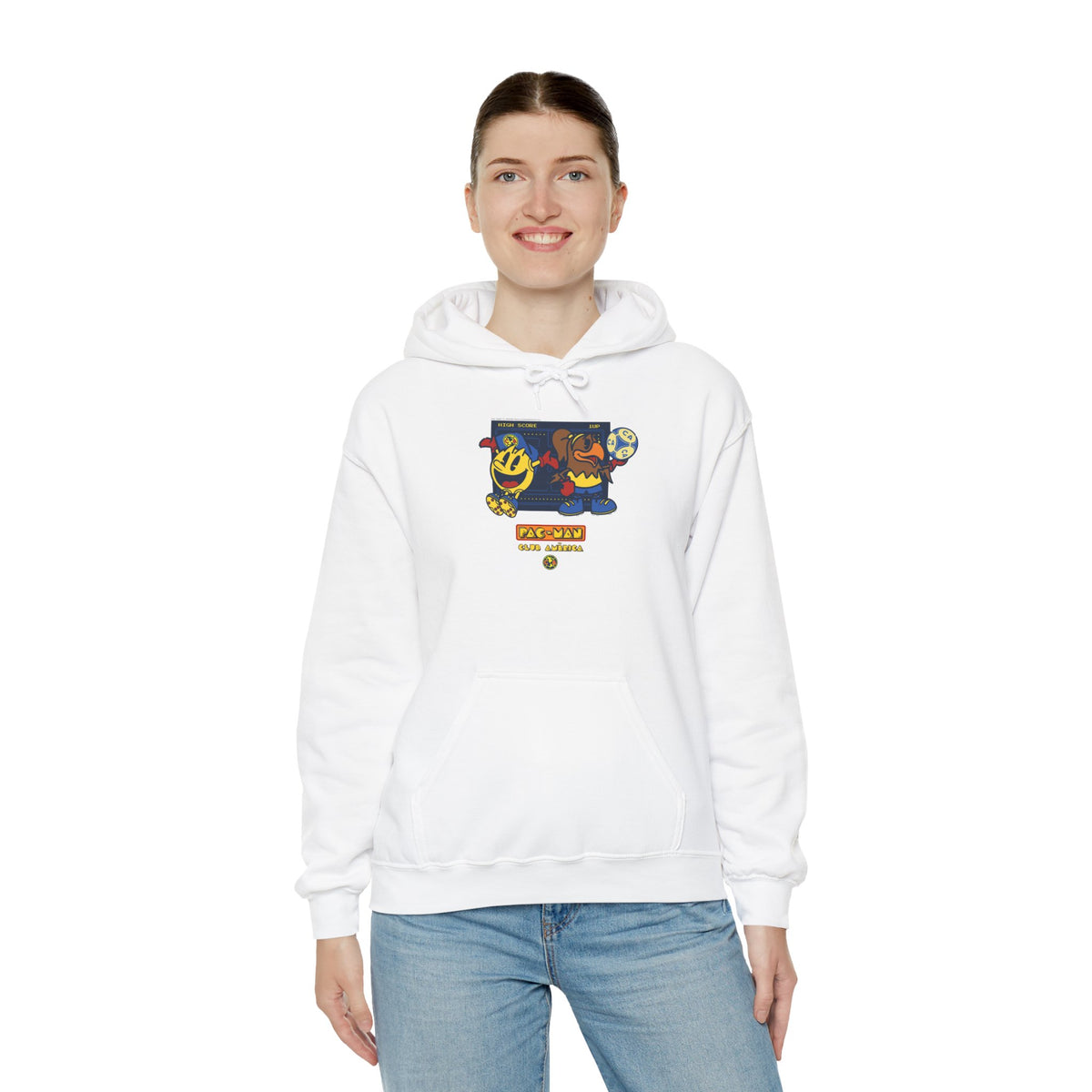 Club América x PAC-MAN - Hooded Sweatshirt – official Club América x PAC-MAN licensed merch