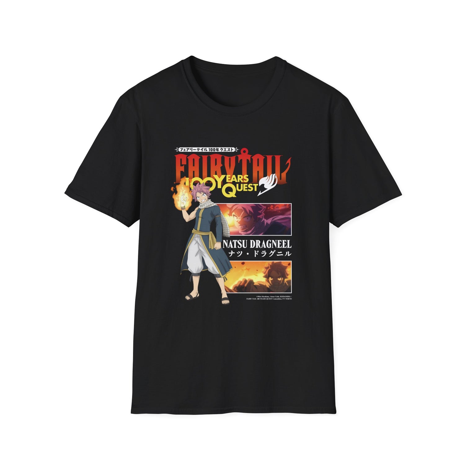 FAIRY TAIL 100 YEARS QUEST - "Natsu Moments" T-shirt