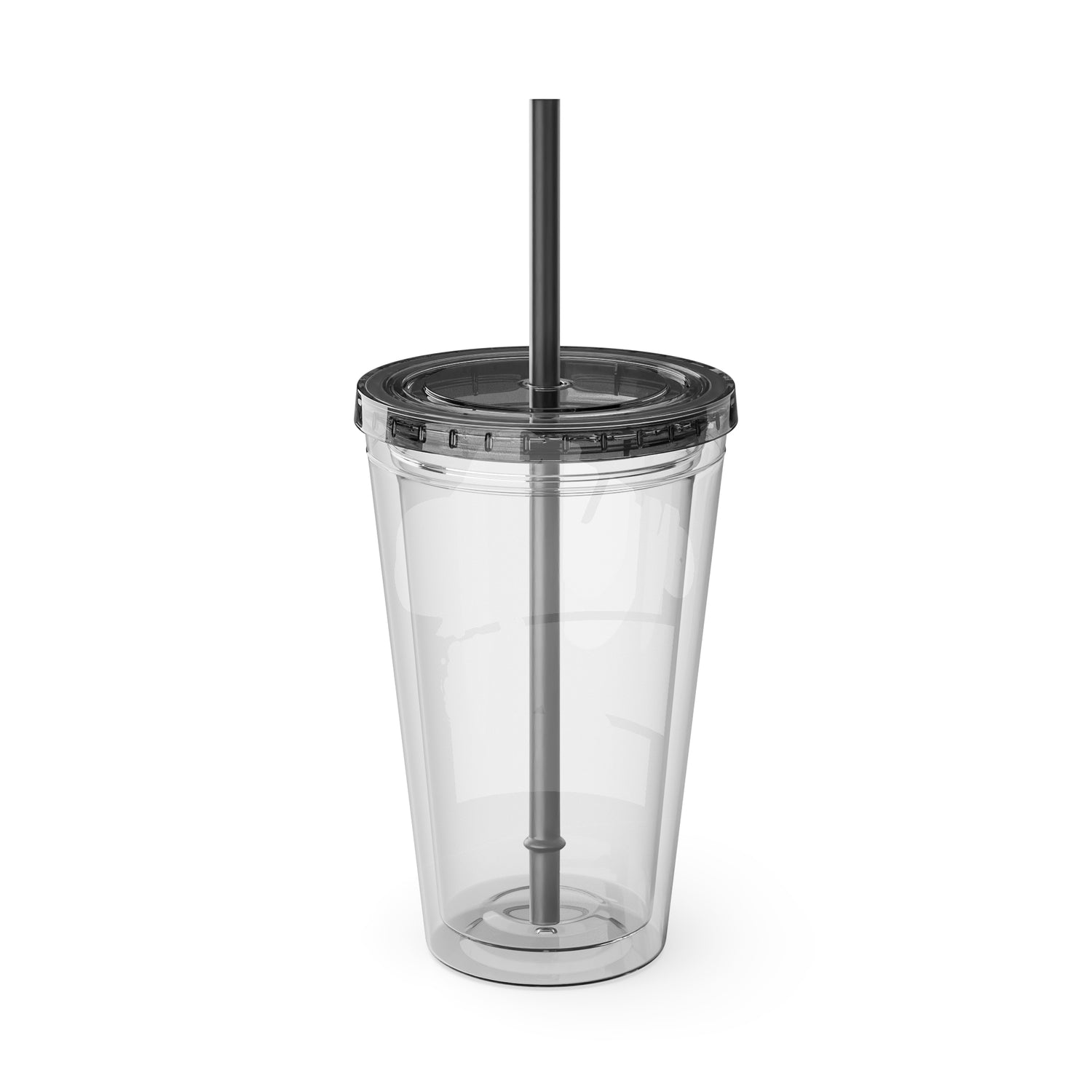 Vaso acrílico con pajita Mikecrack 