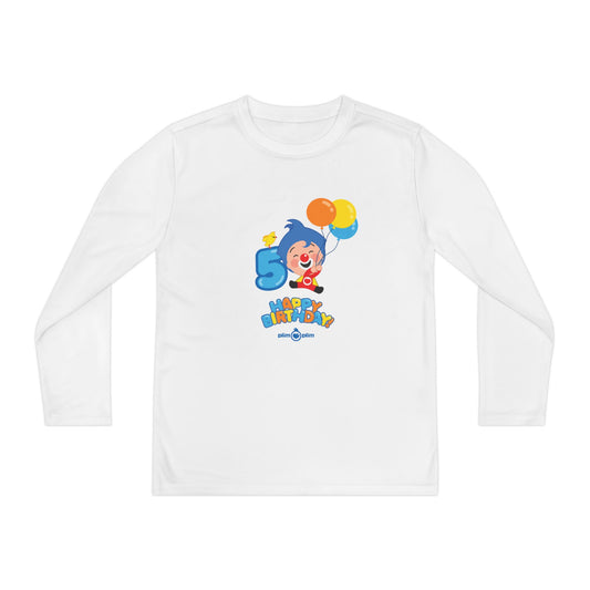 Plim Plim Camiseta Juvenil Manga Larga Cumple 5