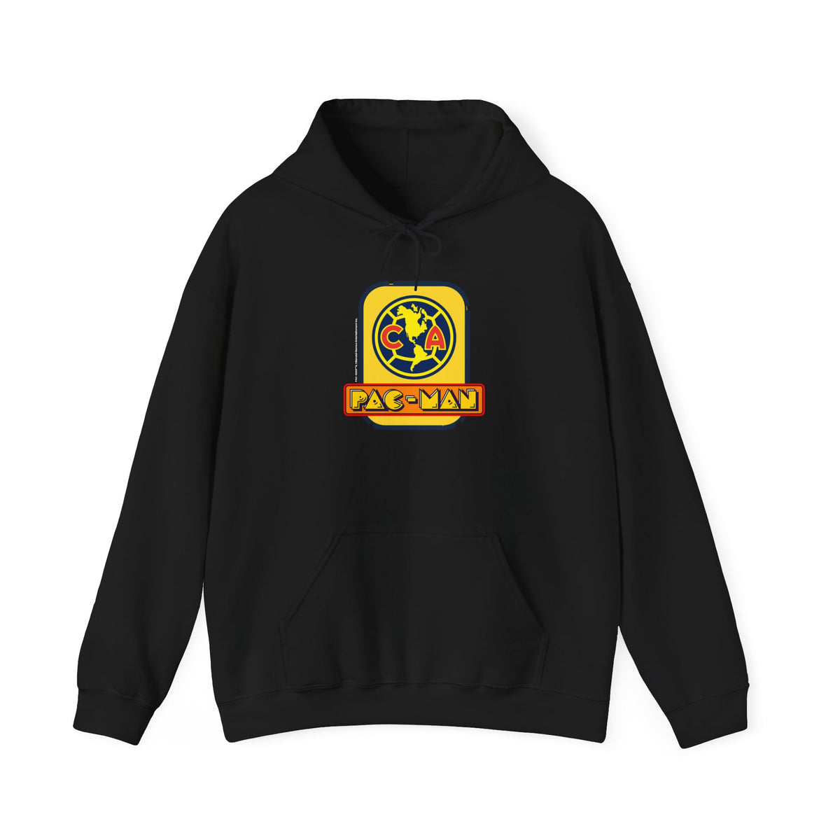 Club América x PAC-MAN - Hooded Sweatshirt – official Club América x PAC-MAN licensed merch (view 4)