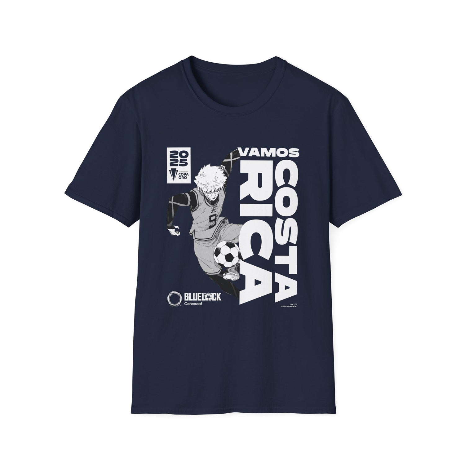 BLUE LOCK x Concacaf - "GO COSTA RICA: Kunigami in Gold Cup 2025" T-shirt