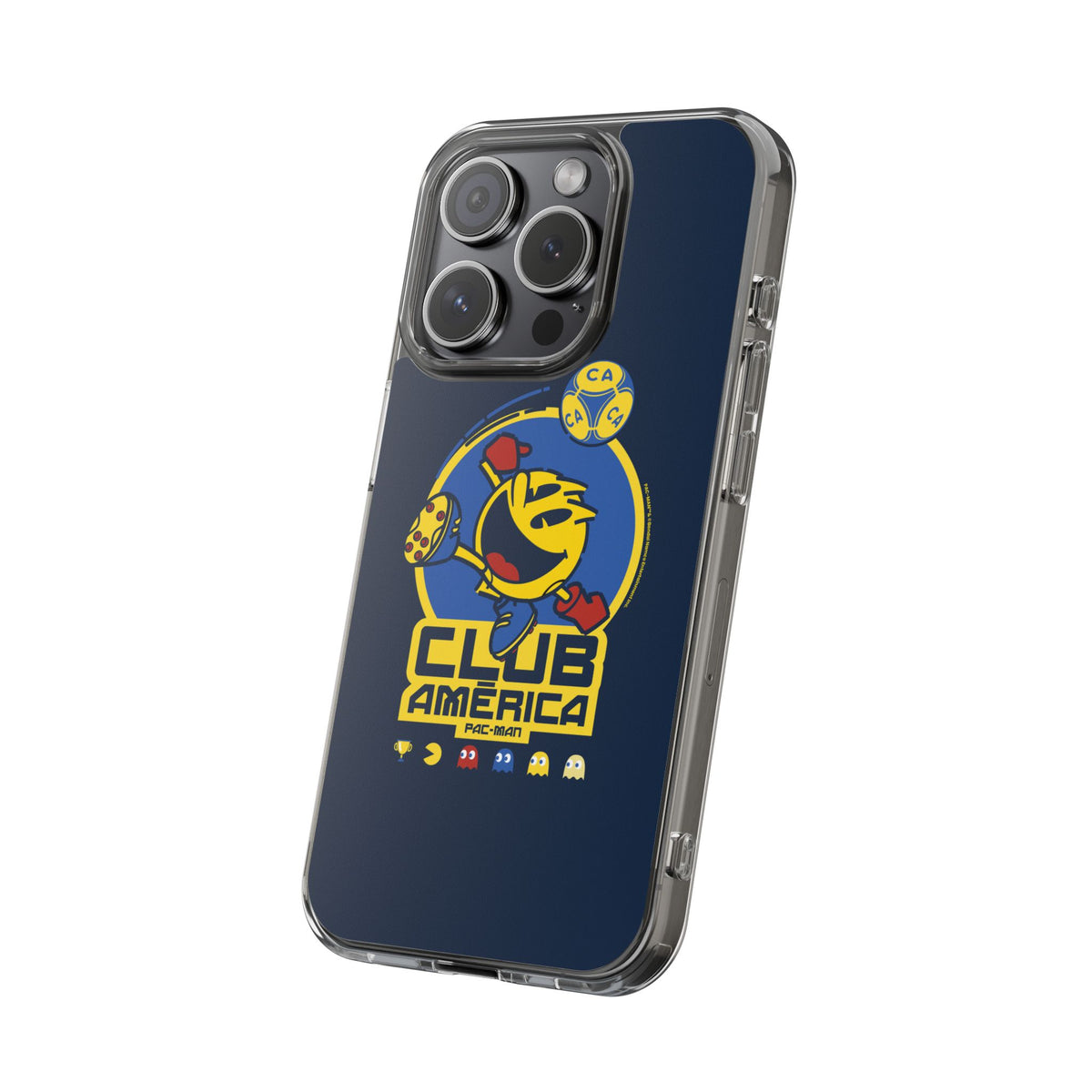 Club América x PAC-MAN – Funda transparente para celular