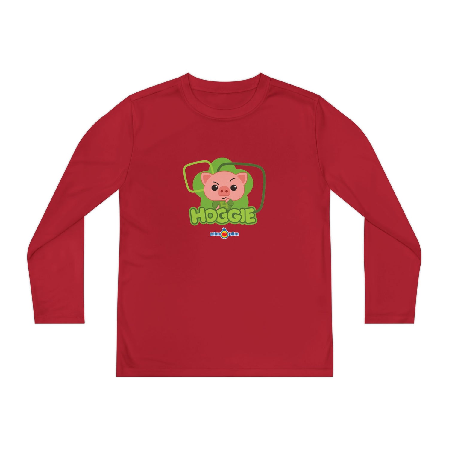 Plim Plim Camiseta Juvenil Manga Larga Hoggie