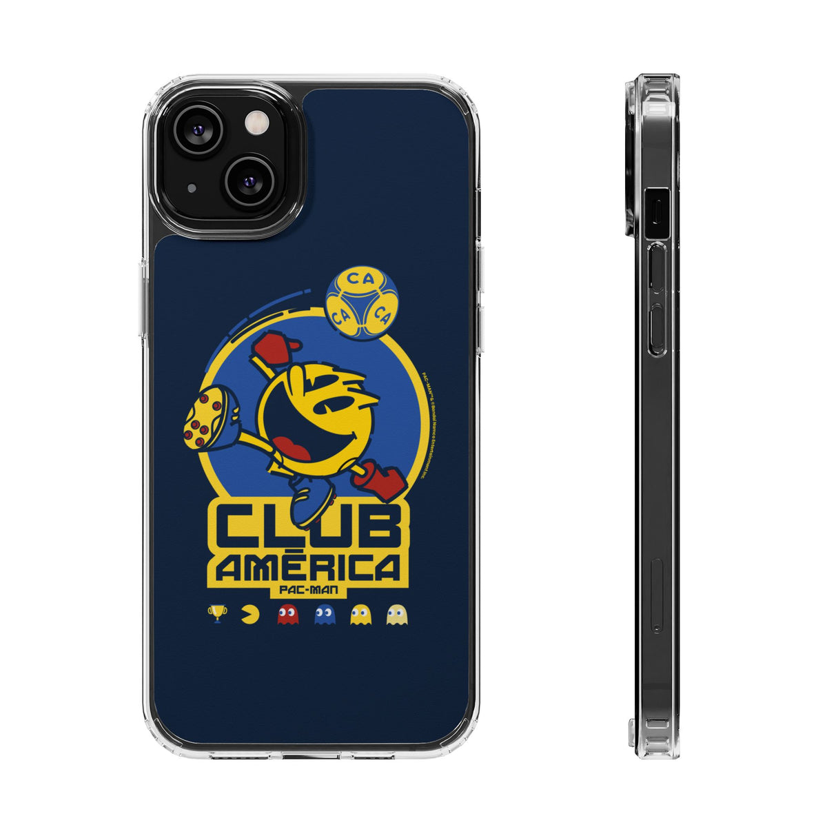 Club América x PAC-MAN – Clear Phone Case – official Club América x PAC-MAN licensed merch (view 7)