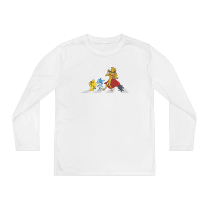 Camiseta deportiva juvenil de manga larga Mikecrack 