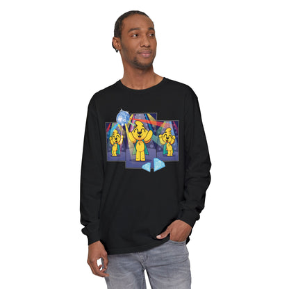 Mikecrack Garment-Dyed Long Sleeve Tee - Official Fan Apparel