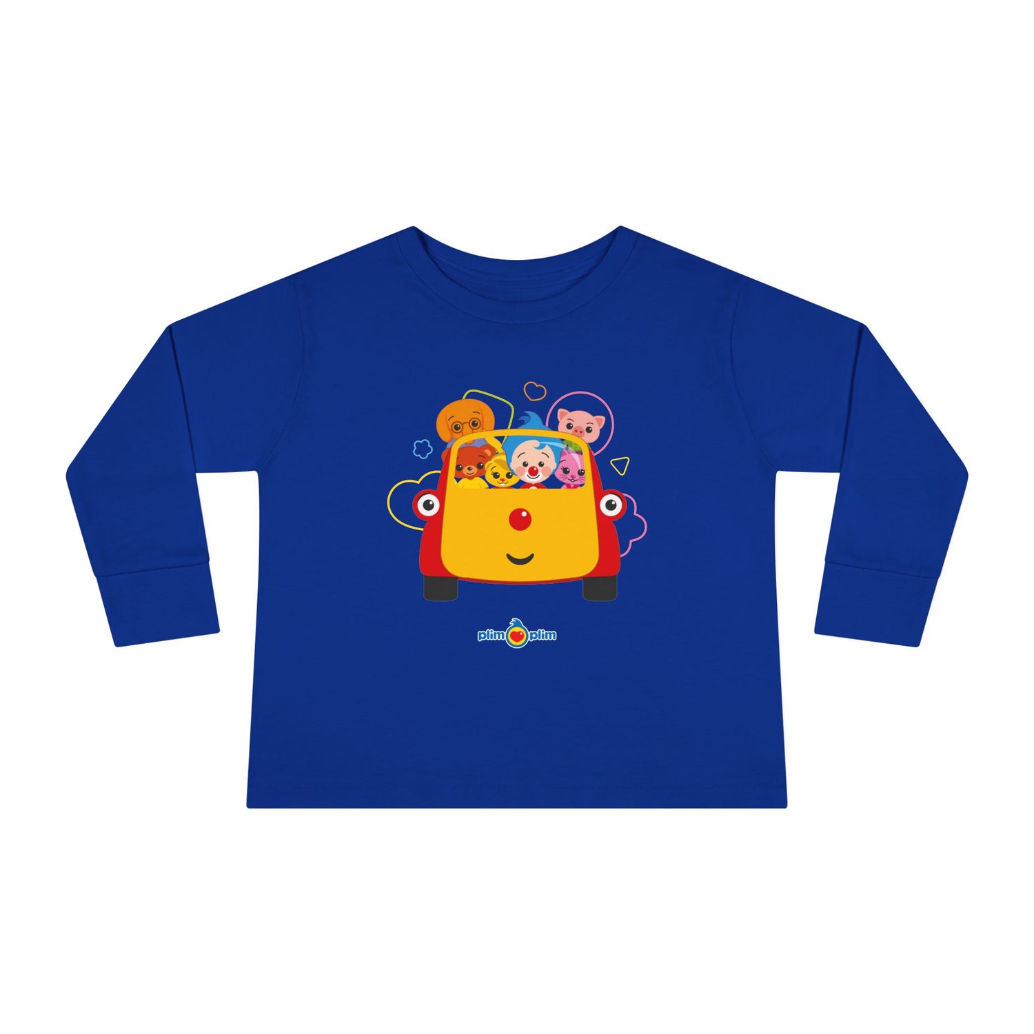 Plim Plim Camiseta Manga Larga de Niños Todos con Tuni