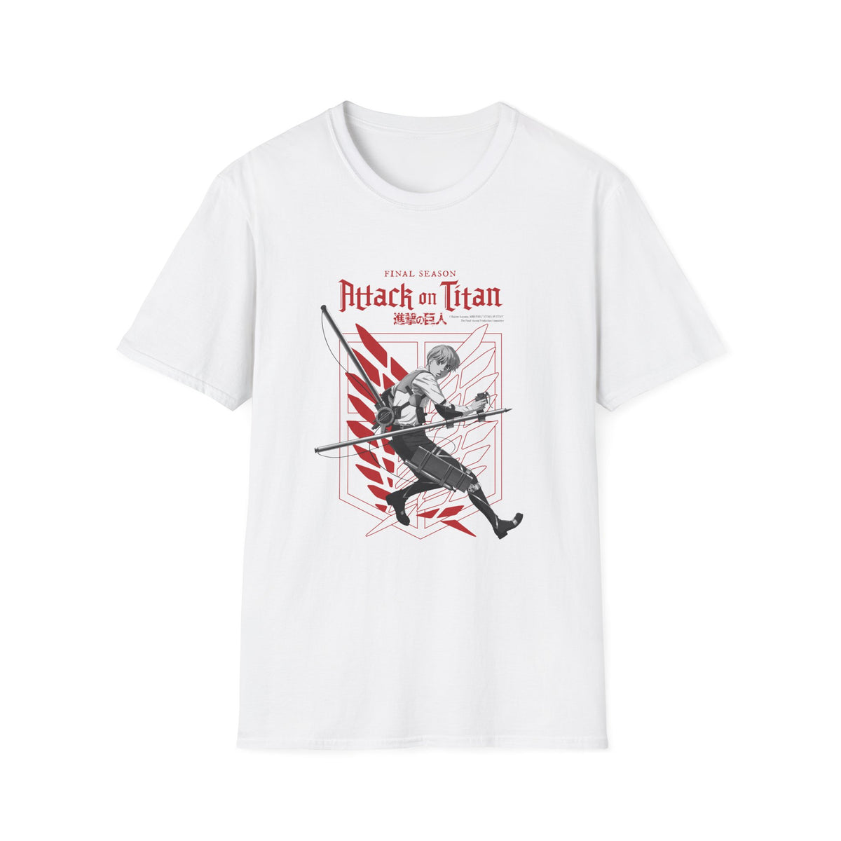 Attack on Titan Final Season - "Armin Arlet" T-shirt – official Attack on Titan licensed merch (view 3)
