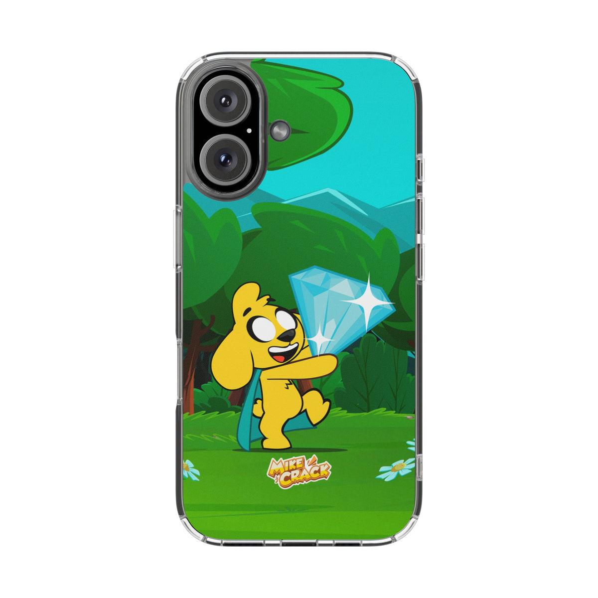 Mikecrack - Funda transparente para iPhone