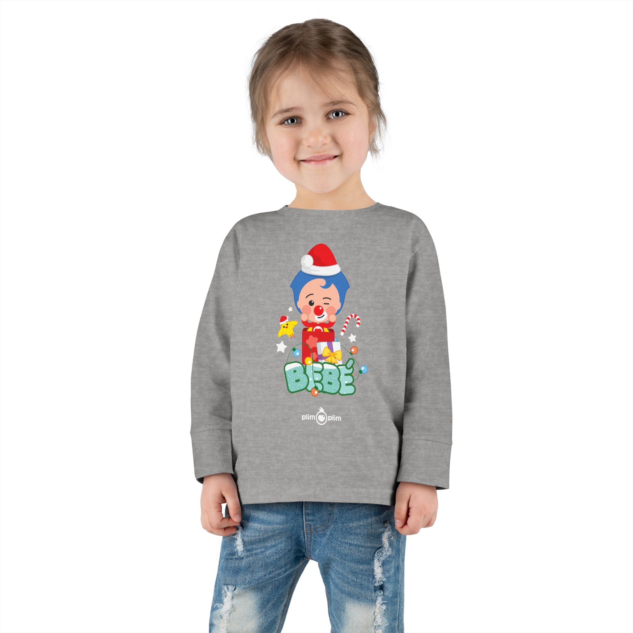 Toddler Christmas Family Long Sleeve Tee - Plim Plim Collection