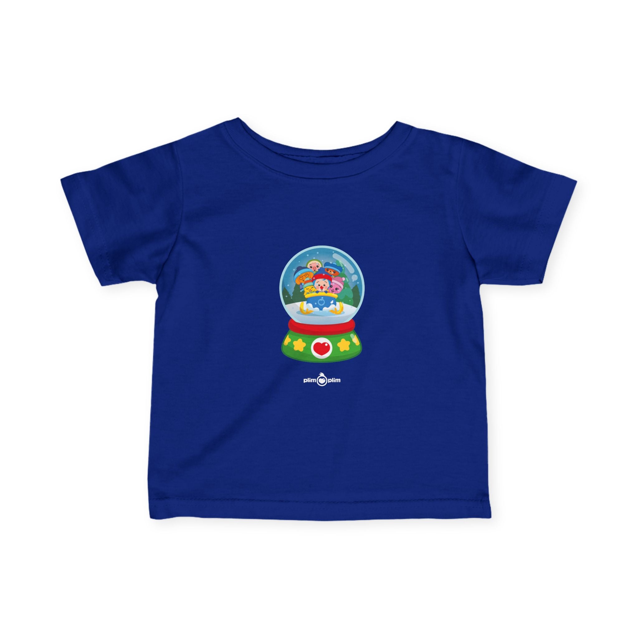Toddler Christmas Family Fine Jersey Tee - Plim Plim Collection