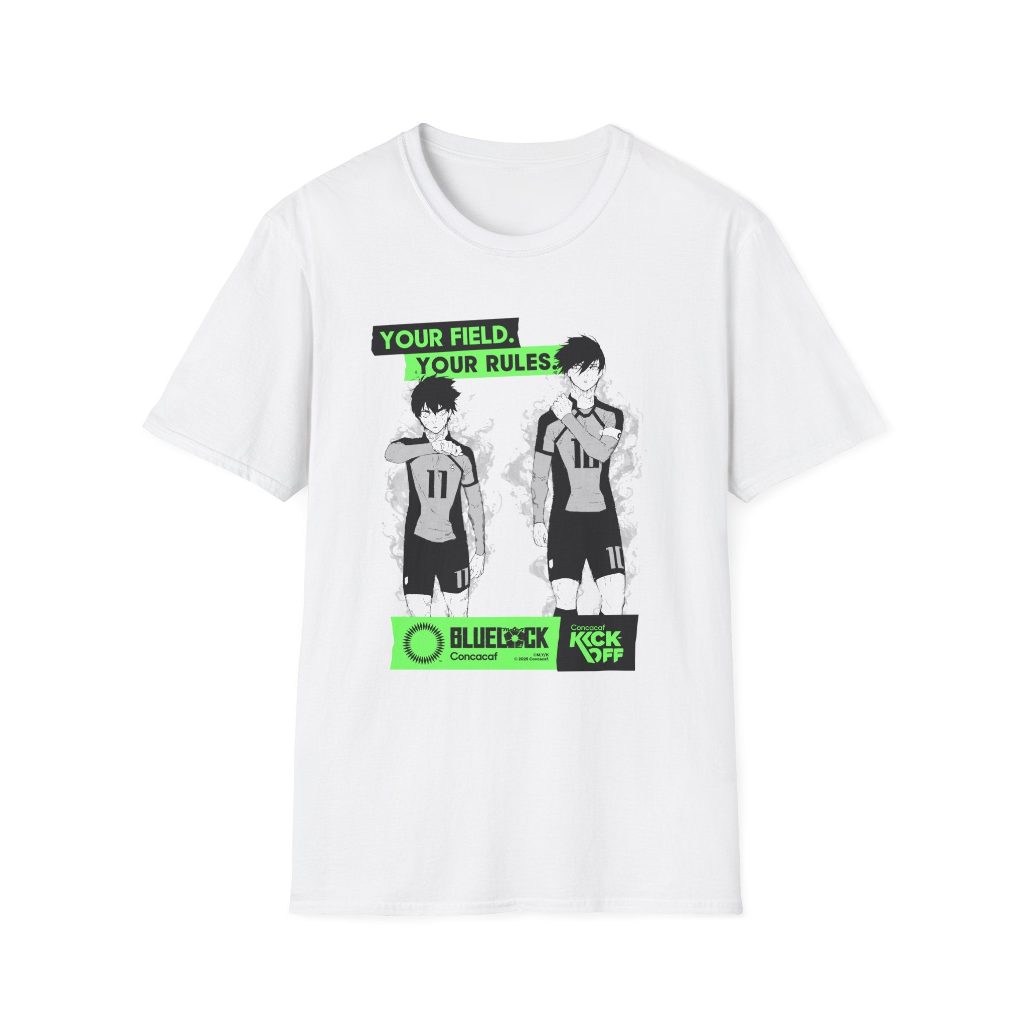 BLUE LOCK x Concacaf - "Isagi &amp; Rin Kick Off" T-shirt