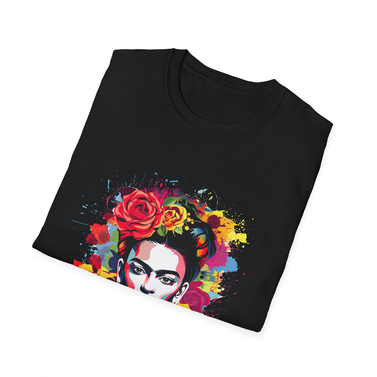 Frida Kahlo Colorful Unisex T-Shirt – official Frida Kahlo licensed merch (view 2)