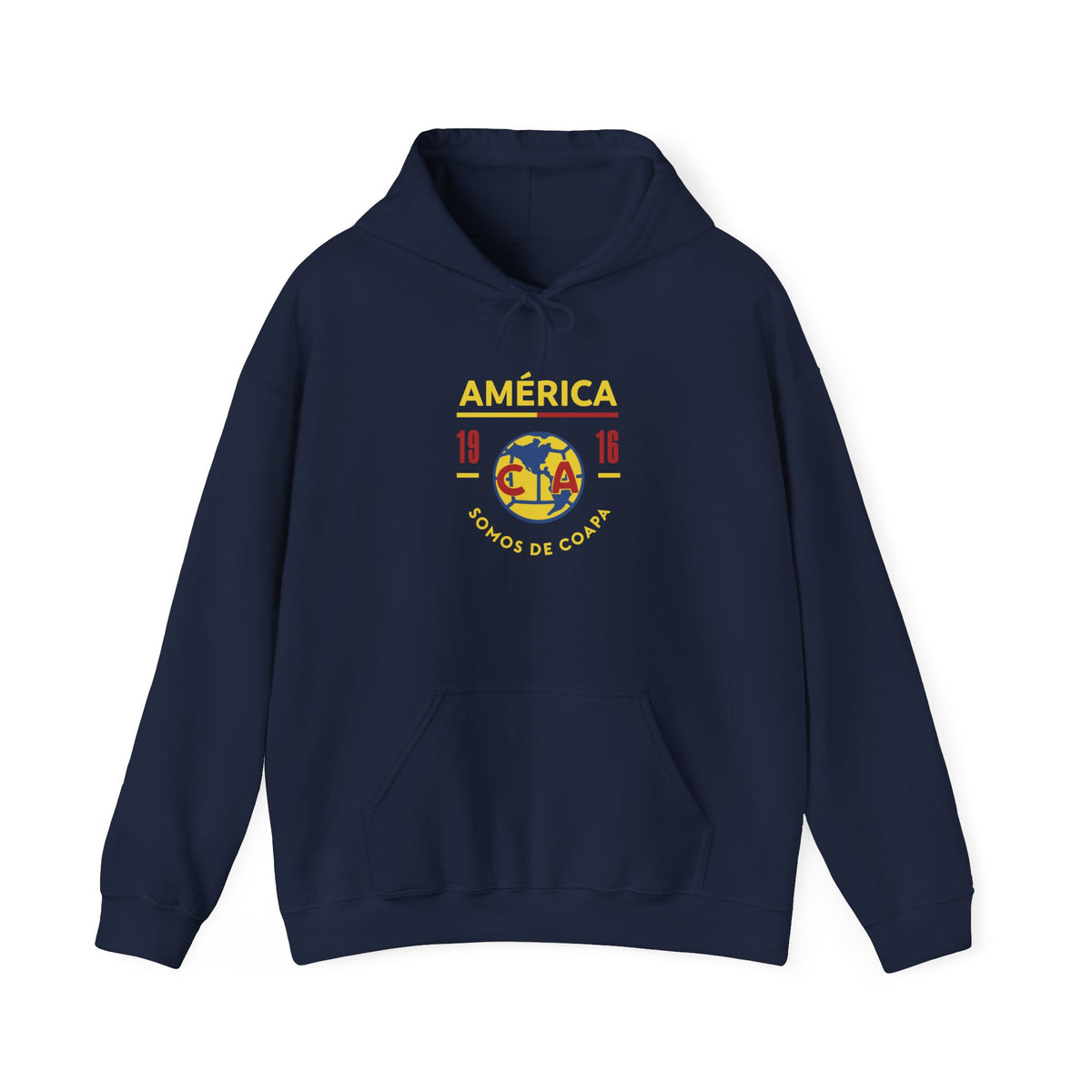 Club América Retro Collection – Unisex Hoodie – official Club América licensed merch (view 3)