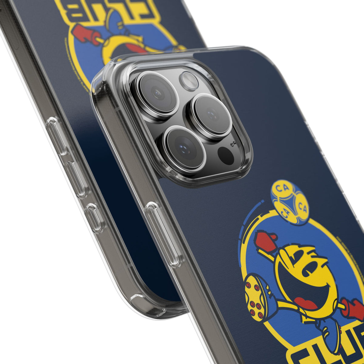 Club América x PAC-MAN – Funda transparente para celular
