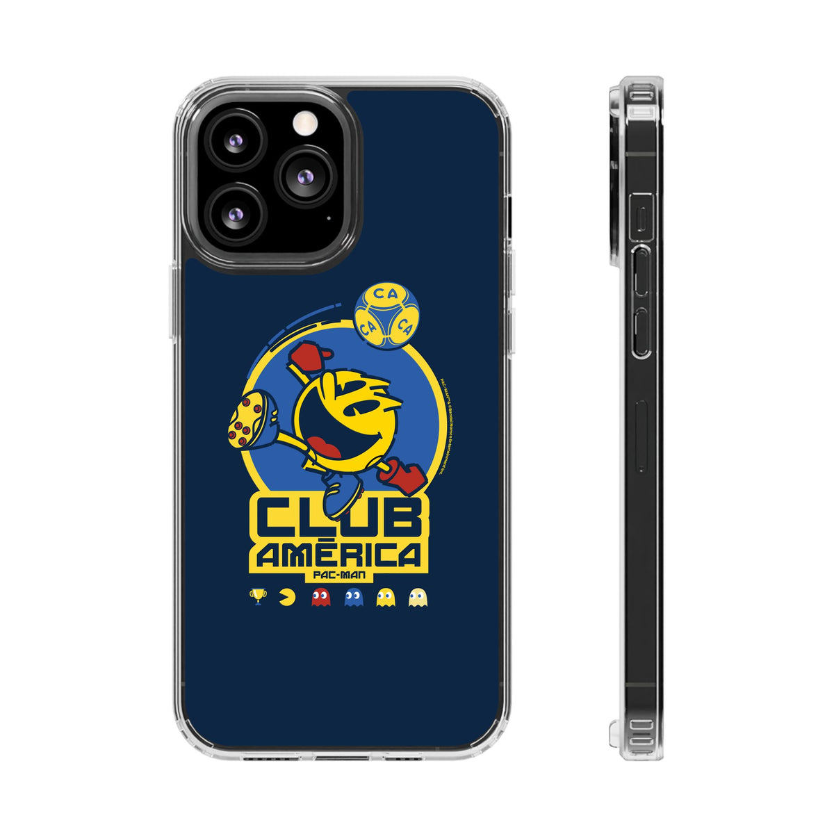 Club América x PAC-MAN – Clear Phone Case – official Club América x PAC-MAN licensed merch (view 4)