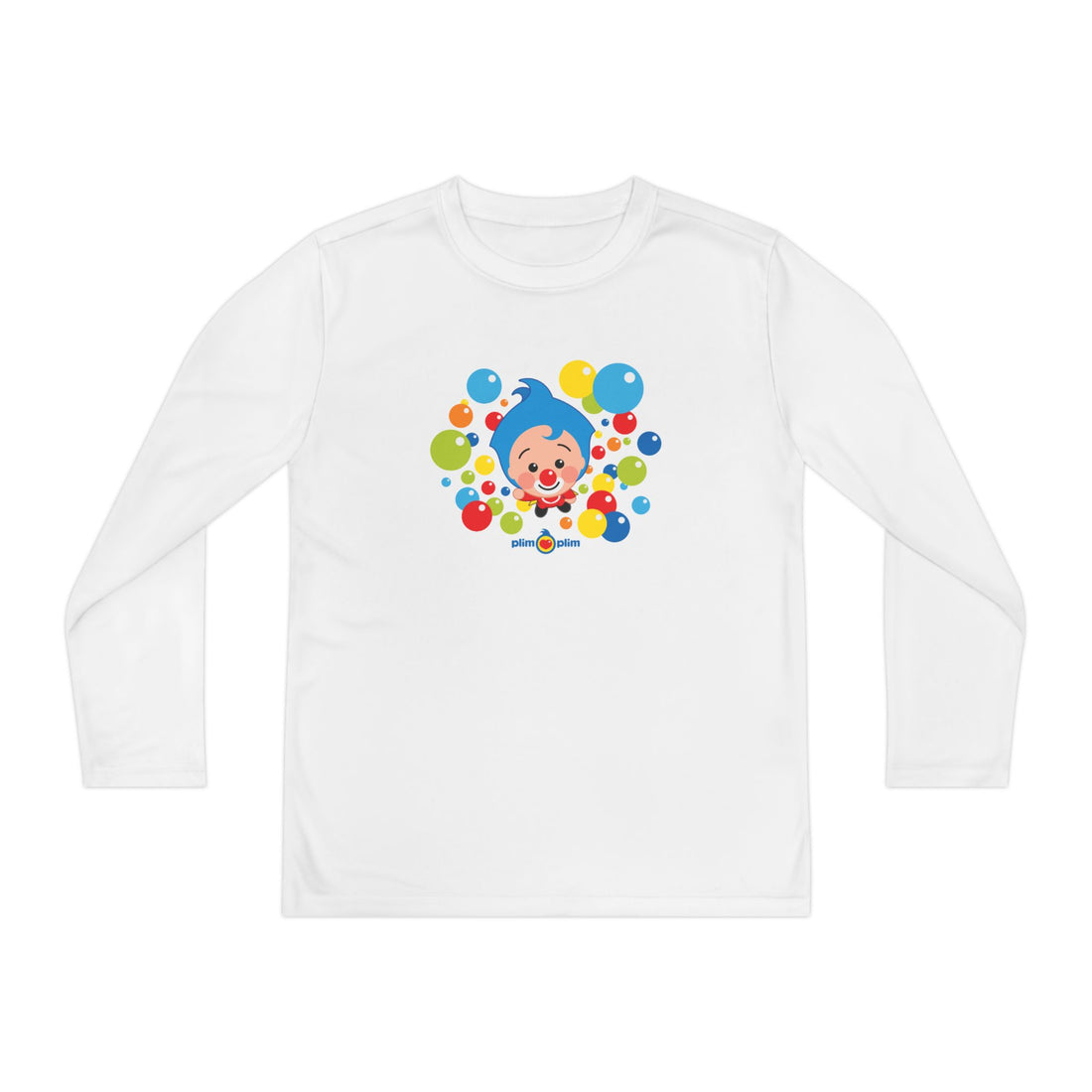 Plim Plim Camiseta Juvenil Manga Larga Burbujas