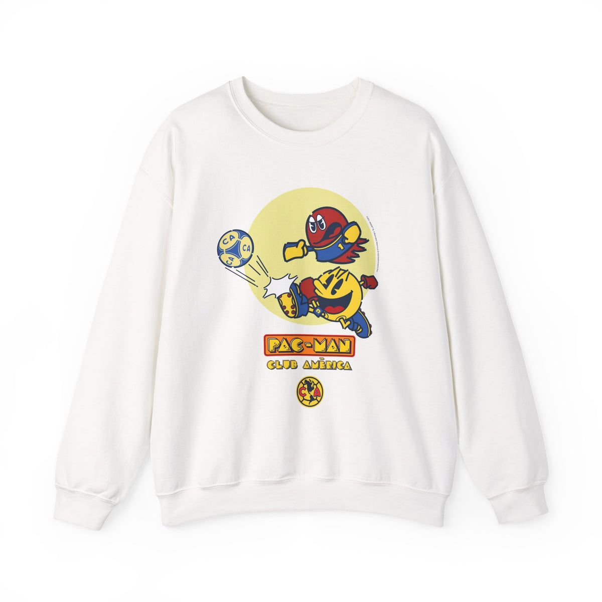 Club América x PAC-MAN - Sweatshirt – official Club América x PAC-MAN licensed merch (view 3)