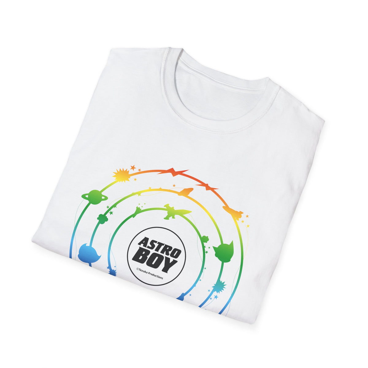 Astro Boy - "Rainbow World" T-shirt – official Astro Boy licensed merch (view 2)