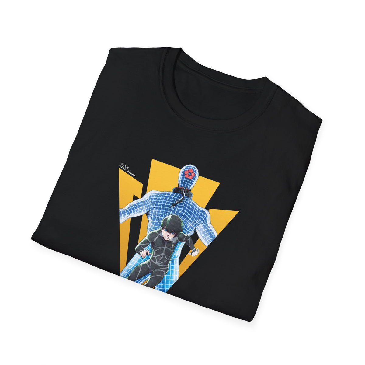 BLUE LOCK x Concacaf - "Isagi training for Gold Cup 2025" T-shirt – official Blue Lock x Concacaf licensed merch (view 2)