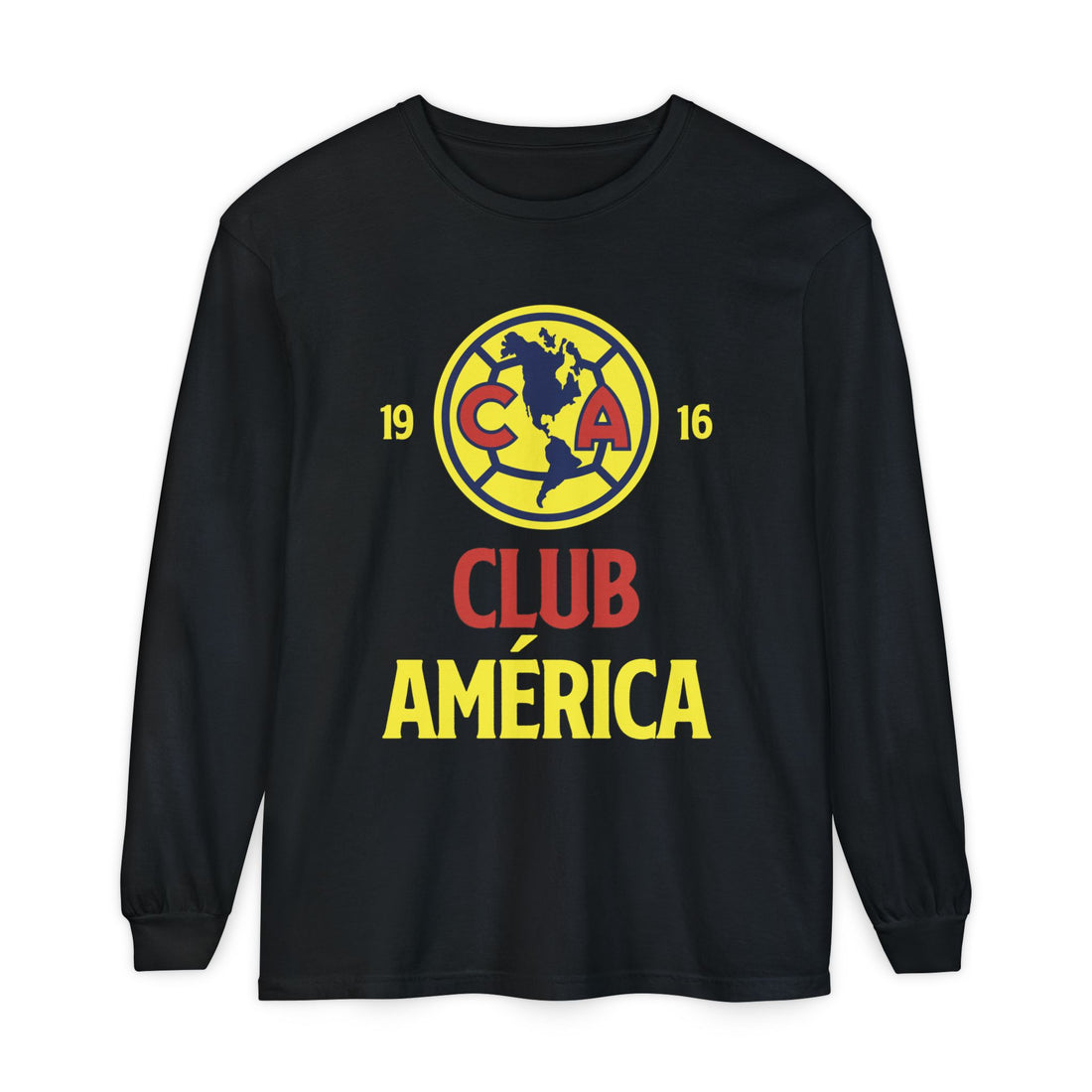 Club América Retro Long Sleeve T-Shirt - Unisex Soccer Fan Apparel