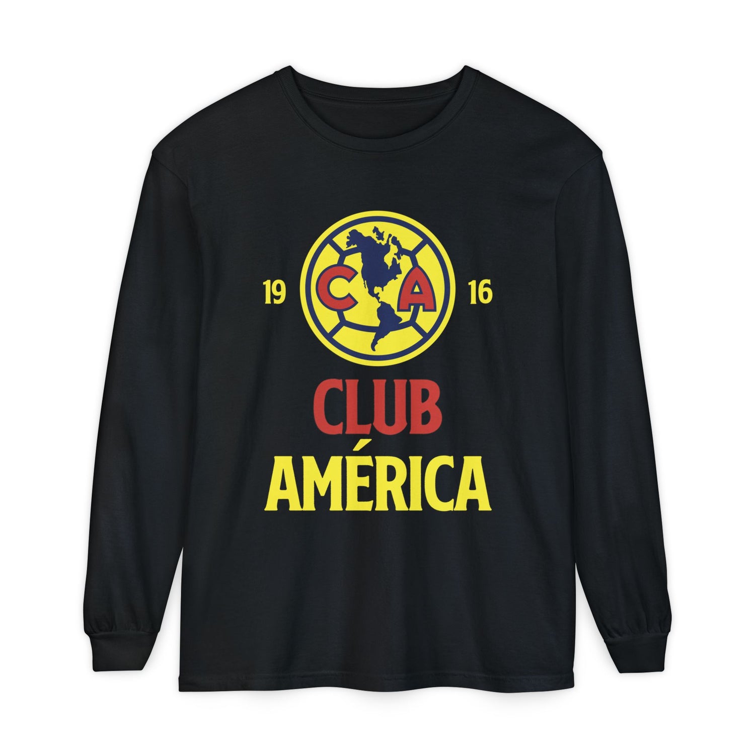 Club América Retro Long Sleeve T-Shirt - Unisex Soccer Fan Apparel