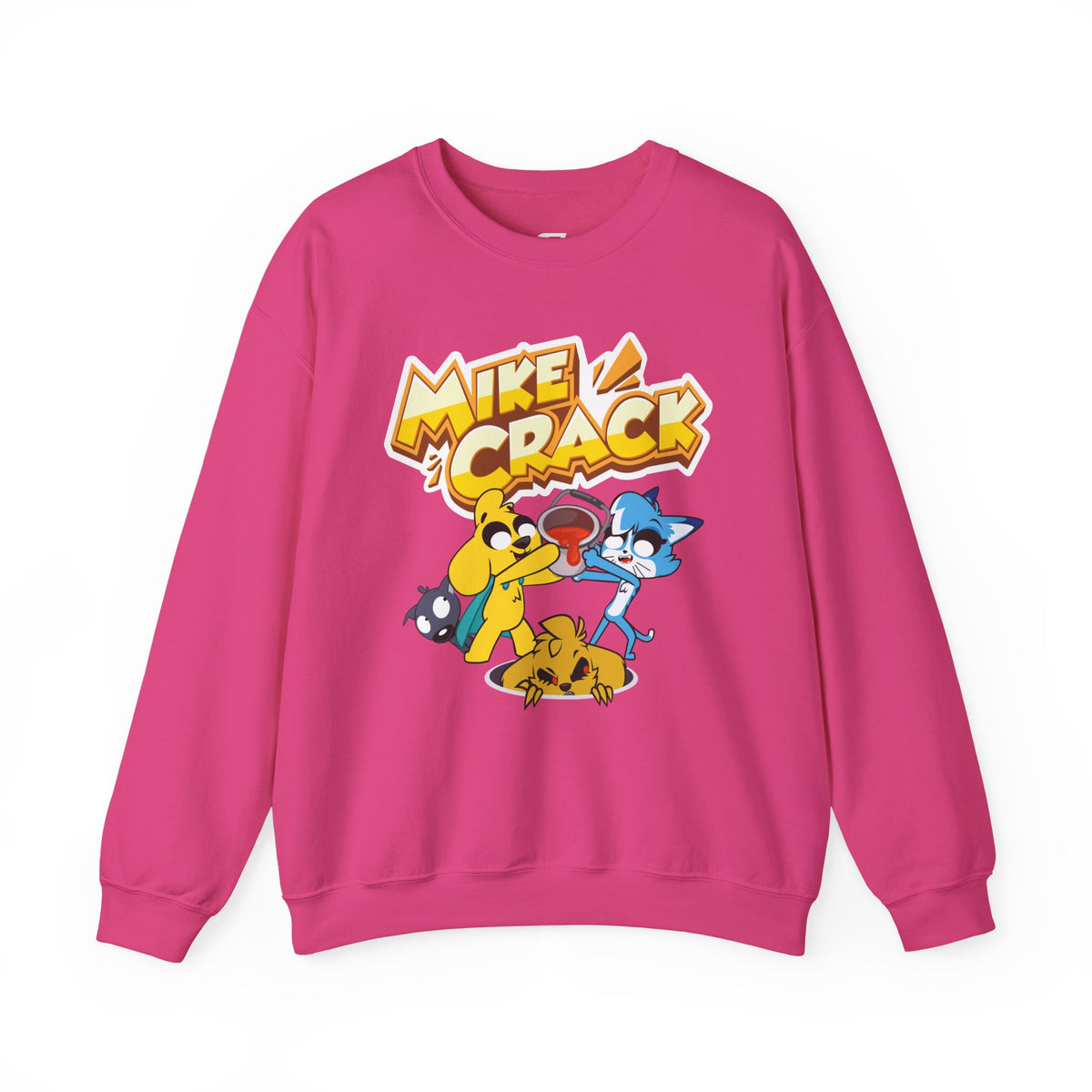 Mikecrack - Sudadera unisex cuello redondo