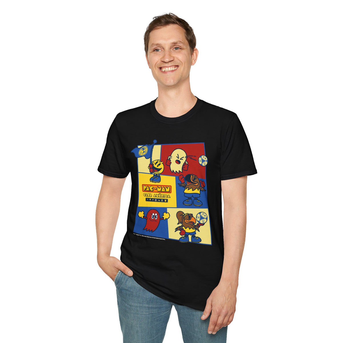 Club América x PAC-MAN T-Shirt – official Club América x PAC-MAN licensed merch
